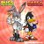 Size: 900x900 | Tagged: safe, artist:gonzartcortez, duck, rabbit, bomb, bugs bunny, character name, crossover, daffy duck, looney tunes, mobianified, ring