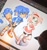 Size: 967x1024 | Tagged: safe, artist:arantarisu_yuma, amy rose, sonic the hedgehog, human, dress, inkling, irl, irl human, splatoon
