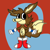 Size: 768x768 | Tagged: safe, artist:bluedeerfox14, miles "tails" prower, fox, adventures of sonic the hedgehog, classic sonic (universe), classic tails, dic, gloves, male, shoes
