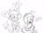 Size: 1280x947 | Tagged: safe, artist:lesbianamyrose, amy rose, blaze the cat, cat, hedgehog, 2018, amy x blaze, amy's halterneck dress, blaze's tailcoat, blushing, clothes, cute, dress, female, females only, hand on arm, heart, lesbian, looking at something, shipping