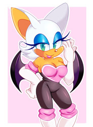 Size: 526x713 | Tagged: safe, artist:ribbzey, rouge the bat