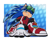 Size: 1496x1219 | Tagged: safe, artist:nowykowski, sonic the hedgehog, hedgehog, abstract background, border, clothes, fully clothed, lidded eyes, looking down at viewer, male, outline, smile, solo, sonic riders, sunglasses, uekawa style