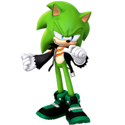 Size: 2500x2500 | Tagged: safe, artist:nibroc-rock, scourge the hedgehog, hedgehog