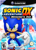 Size: 1534x2151 | Tagged: safe, artist:nibroc-rock, chaos, sonic the hedgehog, sonic adventure, 2015, 3d, box art, duo, english text, logo, looking at viewer, modern sonic, modern style, reaching towards the viewer, remake, sega logo, sonic adventure dx, text