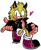 Size: 662x800 | Tagged: safe, artist:sonicwiki, oc, oc:durian the quilladillo, blue eyes, fankid, fingerless gloves, green fur, heart, jacket, looking at viewer, magical gay spawn, male, oc only, parent:mighty, parent:scourge, parents:scourighty, pawpads, quilladillo, shoes, signature, simple background, socks, transparent background, watermark