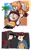 Size: 1107x1763 | Tagged: safe, artist:epsyaa_, miles "tails" prower, shadow the hedgehog, sonic the hedgehog, human, green hill zone, 2023, abstract background, barely sonic related, beanie, child, clouds, cosplay, craig tucker, crossover, flying, frown, kenny mccormick, kigurumi, looking at them, looking at viewer, male, males only, middle finger, outline, palm tree, rivalry, smile, south park, stan marsh, standing, tree, trio