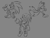 Size: 1600x1200 | Tagged: safe, artist:void-thevoid, knuckles the echidna, miles "tails" prower, sonic the hedgehog, female, females only, gender swap, line art, mouth open, posing, redraw, running, smile, team sonic, trans female, transgender, trio, trio female