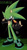 Size: 826x1534 | Tagged: artist needed, safe, scourge the hedgehog, hedgehog, blue eyes, character name, fingerless gloves, glasses, gloves, green fur, jacket, looking at viewer, male, needs more jpeg, reaching towards the viewer, scars, shoes, smile, smiling at viewer, solo, sunglasses