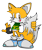 Size: 600x718 | Tagged: safe, artist:massi-the-fox, oc, oc:massi the fox, fox, brown eyes, fingerless gloves, male, orange fur, recolor, shoes, socks, sweater