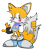 Size: 600x718 | Tagged: safe, artist:massi-the-fox, oc, oc:massi the fox, fox, brown eyes, fingerless gloves, male, orange fur, recolor, shoes, socks, sweater