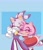 Size: 1758x2048 | Tagged: safe, artist:_karl0_, amy rose, blaze the cat, cat, hedgehog, 2021, amy x blaze, amy's halterneck dress, blaze's tailcoat, blushing, clothes, cute, dress, eyes closed, female, females only, hugging, hugging from behind, lesbian, one eye closed, shipping, tail wagging