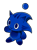 Size: 2032x2761 | Tagged: safe, artist:jadecybernz, sonic the hedgehog, chao, 2022, :>, chaobetes, character chao, cute, genderless, looking ahead, simple background, smile, solo, sonic channel style, sonic chao, transparent background