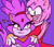 Size: 513x438 | Tagged: safe, artist:grimlock, amy rose, blaze the cat, cat, hedgehog, 2018, amy x blaze, amy's halterneck dress, blaze's tailcoat, blushing, clenched teeth, clothes, cute, dress, female, females only, hands on shoulders, hearts, lesbian, shipping