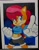 Size: 1578x2048 | Tagged: safe, artist:matt herms, sally acorn, chipmunk, hybrid, squirrel, clenched teeth, female, looking at viewer, pointing, smile, solo, standing, traditional media