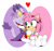 Size: 1024x956 | Tagged: safe, artist:silverphantom36, amy rose, blaze the cat, cat, hedgehog, 2020, amy x blaze, amy's halterneck dress, blaze's tailcoat, blushing, clothes, cute, dress, eyes closed, female, females only, heart, hugging from behind, lesbian, looking back, shipping