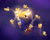 Size: 2048x1638 | Tagged: safe, artist:monx224, flicky, miles "tails" prower, sonic the hedgehog, super tails, fox, hedgehog, abstract background, ambiguous gender, carrying them, flying, group, holding them, looking up, male, shooting star, star (sky), super form
