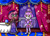 Size: 700x500 | Tagged: safe, artist:goddessprincesslulu, amy rose, blaze the cat, cat, hedgehog, 2023, amy x blaze, cute, female, females only, fortune teller, lesbian, magical girl, magical girl outfit, shipping