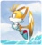 Size: 839x900 | Tagged: safe, artist:vaporotem, miles "tails" prower, fox, 2023, abstract background, border, clouds, daytime, fist, looking ahead, male, outdoors, pout, solo, spinning tails, splash, water