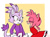 Size: 540x401 | Tagged: safe, artist:frechiiie, amy rose, blaze the cat, cat, hedgehog, 2019, amy x blaze, amy's halterneck dress, blaze's tailcoat, blushing, clothes, cute, dress, eyes closed, female, females only, hands on back, hearts, lesbian, mouth open, shipping