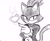 Size: 1888x1560 | Tagged: safe, artist:rayonim, blaze the cat, 2023, fire, fire finger, frown, greyscale, heart, looking at viewer, simple background, solo, standing, white background