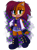 Size: 1024x1366 | Tagged: safe, artist:reinadecorazonez, sonia acorn, chipmunk, abstract background, clothes, female, fully clothed, looking at viewer, parent:sally, parent:sonic, parents:sonally, pose, smile, solo