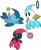Size: 703x857 | Tagged: safe, artist:kyurem2424, chao, au:sonic world travel, dark chao, evil grin, grin, hero chao, no power pattern, simple background, smile, trio, white background