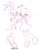 Size: 540x674 | Tagged: safe, artist:goreyvamp, amy rose, blaze the cat, cat, hedgehog, 2021, amy x blaze, amy's halterneck dress, blaze's tailcoat, blushing, clothes, cute, dress, eyes closed, female, females only, hand on back, holding hands, lesbian, line art, looking at them, mouth open, shipping, sketch