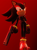 Size: 2840x3840 | Tagged: dead source, safe, artist:ladylunanova, shadow the hedgehog, 2020, 3d, frown, gradient background, gun, holding something, looking offscreen, solo, trans female, transgender