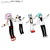 Size: 2048x2048 | Tagged: safe, artist:noooonswing, shadow the hedgehog, sonic the hedgehog, human, bespair, humanized, recolor, simple background, wan-chan boku no megamisama, xiao li