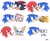 Size: 1000x822 | Tagged: safe, artist:kumakumaoii, amy rose, knuckles the echidna, rouge the bat, shadow the hedgehog, sonic the hedgehog, amy x sonic, chili dog, chili dog x sonic, english text, food, gay, head only, heart, knuxonic, knuxouge, shadow x sonic, shipping, simple background, straight, white background