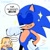 Size: 1050x1050 | Tagged: safe, artist:k2y_agogo, maria robotnik, sonic the hedgehog, human, sonic x shadow generations, comic, dialogue, duo, english text, eyes closed, sparkles, speech bubble, white space