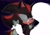 Size: 2048x1428 | Tagged: safe, artist:tamjeong_sonic, maria robotnik, shadow the hedgehog, human, age difference, crying, duo, holding hands, maria x shadow, shipping, star (sky), straight, tears