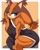 Size: 1440x1800 | Tagged: safe, artist:kappa spark, sticks the badger, alternate outfit, female, muscular female, muscular sticks, solo