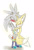 Size: 500x741 | Tagged: safe, artist:hedgieous, miles "tails" prower, silver the hedgehog, 2015, blushing, cute, duo, eyes closed, gay, lidded eyes, looking at them, shadow (lighting), shipping, signature, silvails, simple background, smile, standing, tailabetes, white background