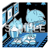 Size: 400x400 | Tagged: safe, artist:34_6, sonic the hedgehog, chaos emerald, classic sonic, duo, english text, food, holding something, movie theater, obtrusive watermark, outline, popcorn, ring, self paradox, standing, watermark, white outline