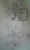 Size: 240x400 | Tagged: safe, artist:34_6, sonic the hedgehog, super sonic, dark form, dark sonic, decapitated head, decapitated limb, decapitation, duo, greyscale, holding something, japanese text, monochrome, pencilwork, self paradox, severed head, speech bubble, suitcase, super form, traditional media