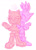 Size: 500x690 | Tagged: safe, artist:asb-fan, amy rose, blaze the cat, cat, hedgehog, 2019, amy x blaze, amy's halterneck dress, blaze's tailcoat, clothes, cute, dress, female, females only, holding arm, lesbian, looking at them, shipping