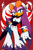 Size: 768x1152 | Tagged: safe, ai art, artist:mobians.ai, wave the swallow, 2024, abstract background, devil horns (gesture), female, hand on hip, lidded eyes, looking at viewer, prompter:droo, smile, solo, standing