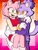 Size: 1536x2048 | Tagged: safe, artist:franlinxjk_, amy rose, blaze the cat, cat, hedgehog, 2024, amy x blaze, amy's halterneck dress, blaze's tailcoat, cute, female, females only, hearts, holding them, lesbian, lesbian pride, looking at each other, mouth open, pride, shipping, sitting on them