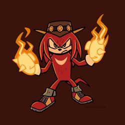 Size: 1800x1800 | Tagged: safe, artist:artdexo2000, knuckles the echidna