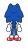 Size: 410x720 | Tagged: safe, artist:1red12345, sonic the hedgehog, 2024, alternate view, classic sonic, classic sonic (universe), simple background, solo, standing, transparent background