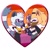Size: 794x794 | Tagged: dead source, safe, artist:wolfclawdesign, tangle the lemur, whisper the wolf, duo, heart, holding hands, lesbian, lesbian pride, outline, pride, pride flag, shipping, simple background, smile, standing, tangle x whisper, white background
