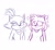 Size: 1213x1109 | Tagged: safe, artist:nebuiastarlight, amy rose, blaze the cat, cat, hedgehog, 2024, amy x blaze, amy's halterneck dress, blaze's tailcoat, blushing, clothes, cute, dress, female, females only, lesbian, line art, looking at them, shipping, sketch, sparkle