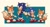 Size: 1323x725 | Tagged: safe, artist:oama_000, miles "tails" prower, sonic the hedgehog, 2022, border, classic sonic, classic sonic (universe), classic tails, cute, fistbump, group, modern sonic, modern tails, self paradox, signature, smile, sonabetes, standing, star (symbol), tailabetes