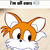 Size: 828x830 | Tagged: safe, artist:mintmechs, miles "tails" prower, :o, caption, classic tails, english text, i'm all ears, looking offscreen, meme, mouth open, redraw, solo