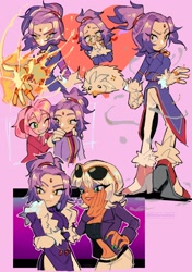 Size: 1748x2480 | Tagged: safe, artist:historiaallen, amy rose, blaze the cat, rouge the bat, silver the hedgehog, human, humanized