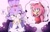 Size: 2000x1280 | Tagged: safe, artist:imavymimi, amy rose, blaze the cat, cat, hedgehog, 2024, amy x blaze, amy's halterneck dress, blaze's tailcoat, blushing, clothes, cute, dreaming, dress, female, females only, hearts, lesbian, love letter, mouth open, shipping