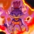 Size: 2048x2048 | Tagged: safe, artist:maxart1537, blaze the cat, cat, 2024, :<, abstract background, female, fire, front view, frown, lidded eyes, looking at viewer, solo, standing