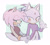Size: 1655x1506 | Tagged: safe, artist:softyleonita, amy rose, blaze the cat, cat, hedgehog, 2024, amy x blaze, amy's halterneck dress, blaze's tailcoat, blushing, clothes, cute, dress, female, females only, holding hands, lesbian, looking at them, shipping
