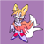 Size: 508x511 | Tagged: safe, artist:spibb, miles "tails" prower, fox, 2024, looking at viewer, male, mouth open, open smile, purple background, simple background, smile, smiling at viewer, solo, waving, waving at viewer
